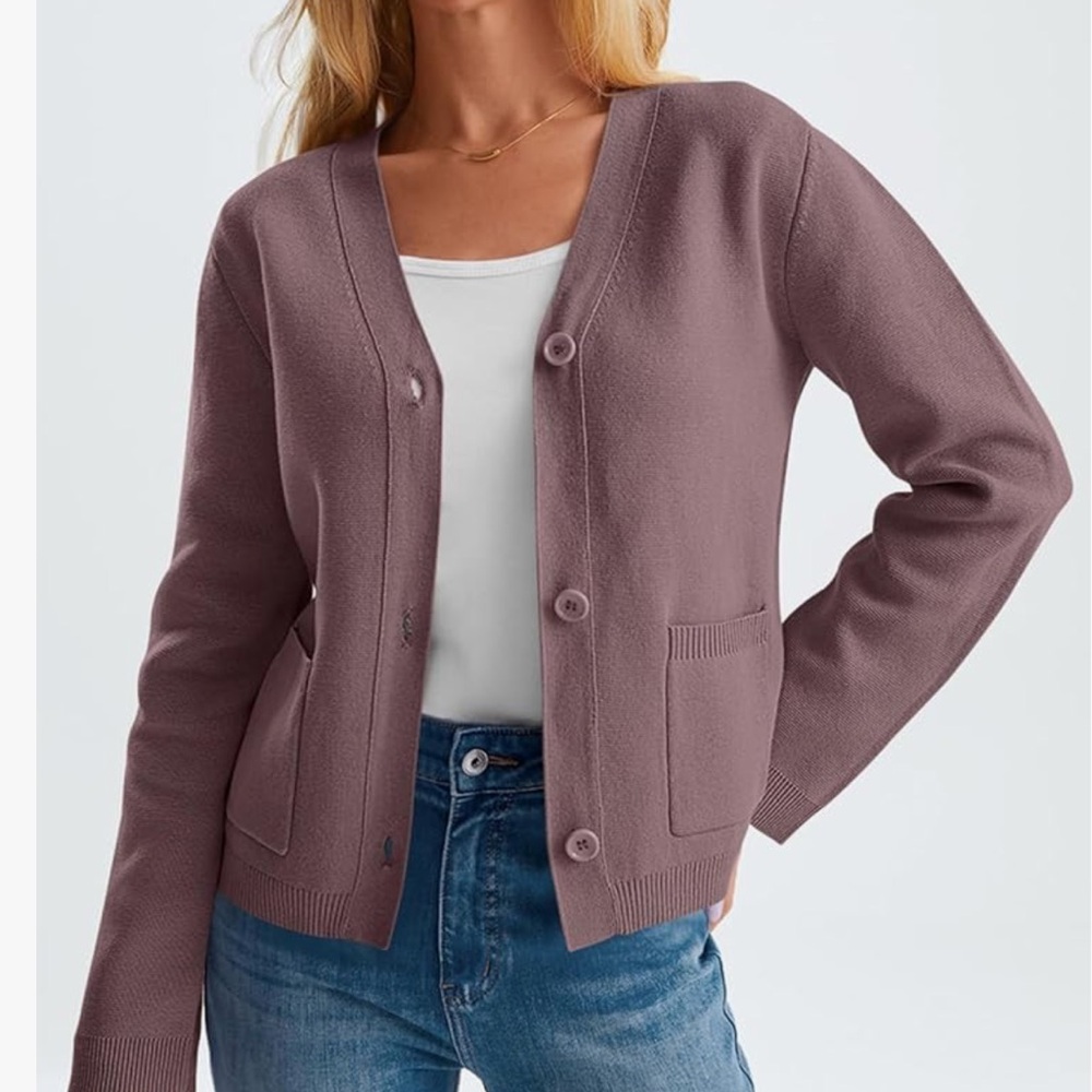 - Gorgeous button up sweater cardigan